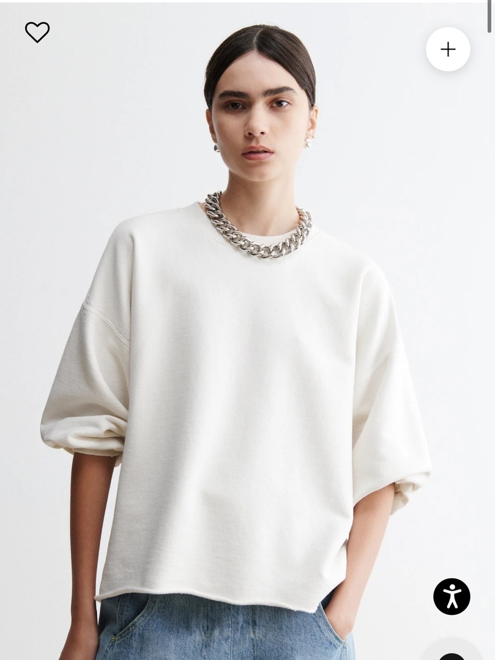 *sample Rachel Comey Fond sweatshirt/long sleeve